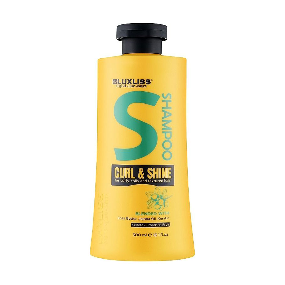 Шампунь Luxliss Curl &amp; Shine Shampoo для кучерявого волосся, 300 мл